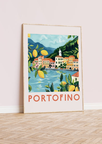 Portofino Travel Wall Print