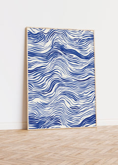 Waves Abstract Wall Art