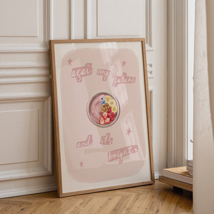 Açaí Bowl Print