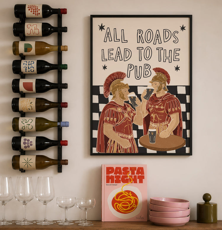 All Roads Lead to the Pub Print