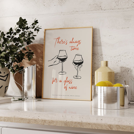 Always Time for Wine Print