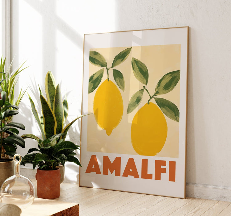 Amalfi Lemons Print