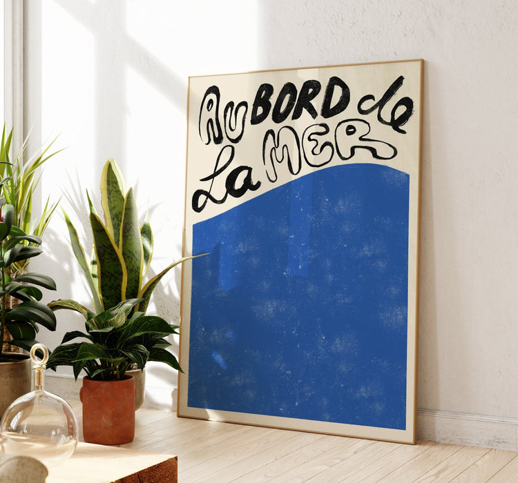 Au Bord De La Mer Print