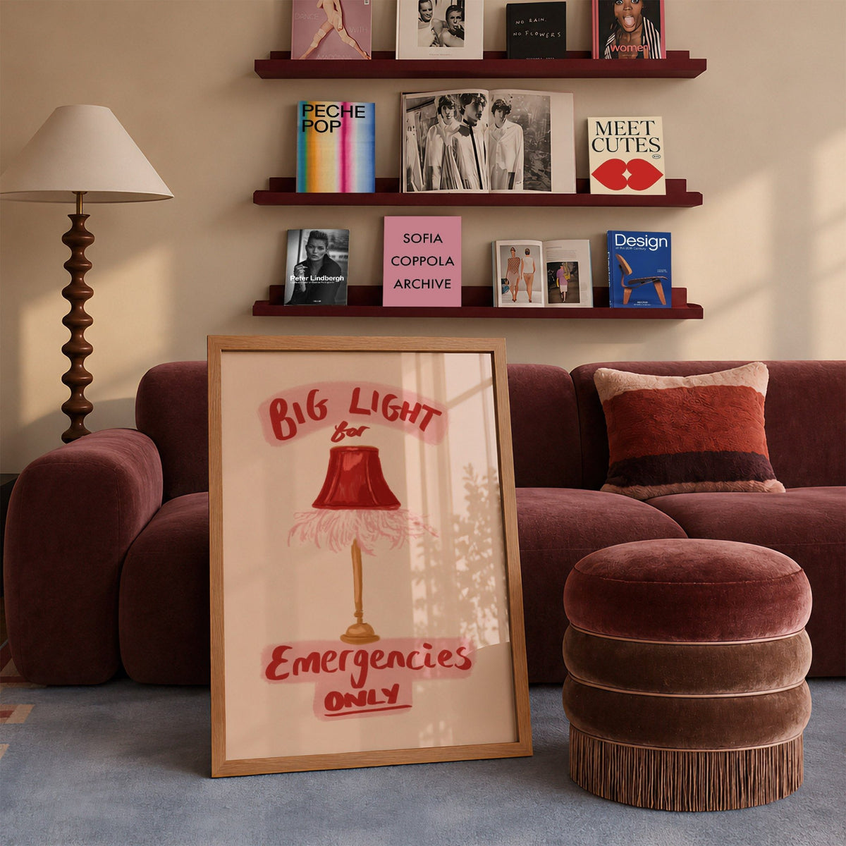 Big Light for Emergencies Only Print