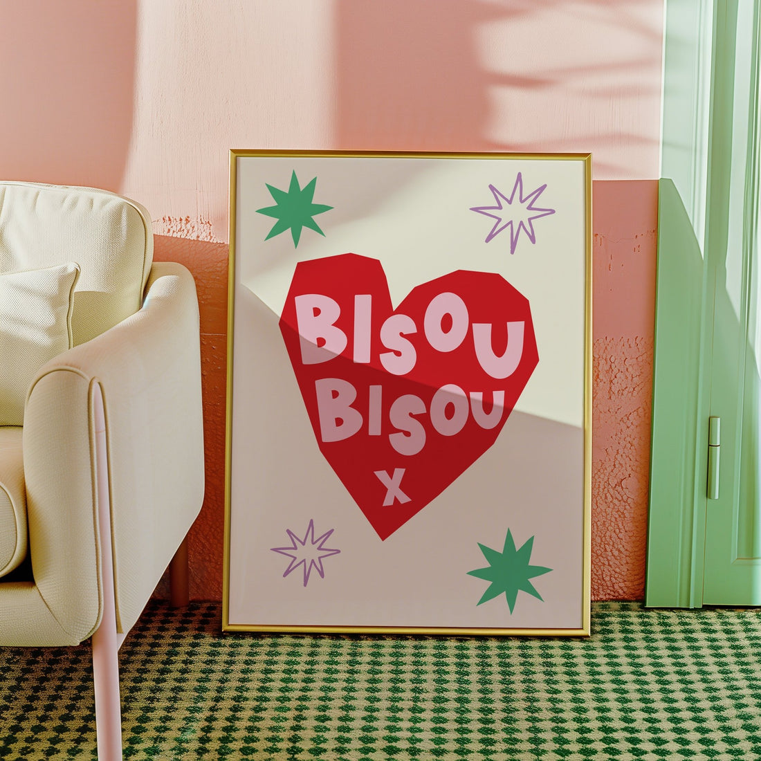 Nephthys Art Prints A5 - Bisou Bisou No.2