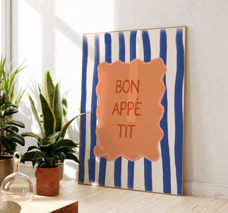 Bon Appetit Nautical Print