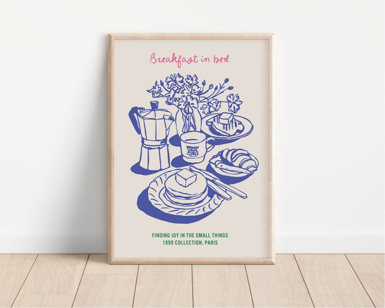 Breakfast in Bed Kitchen Print