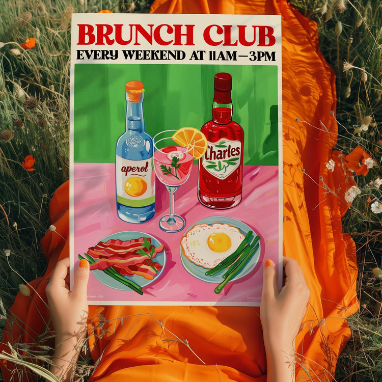 Brunch Club Kitchen Print