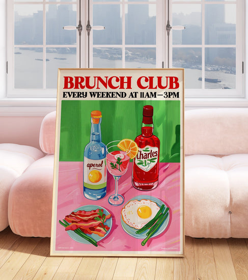 Brunch Club Kitchen Print