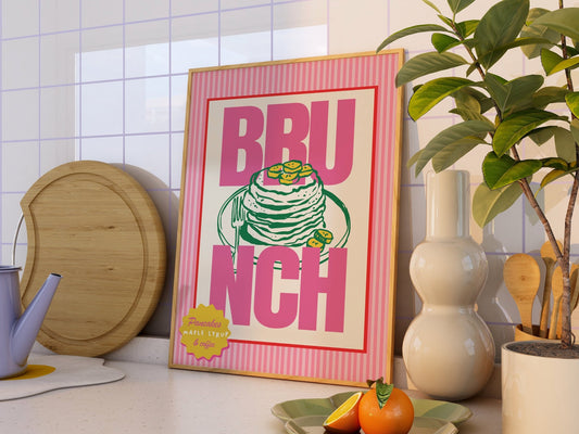 Brunch Kitchen Print