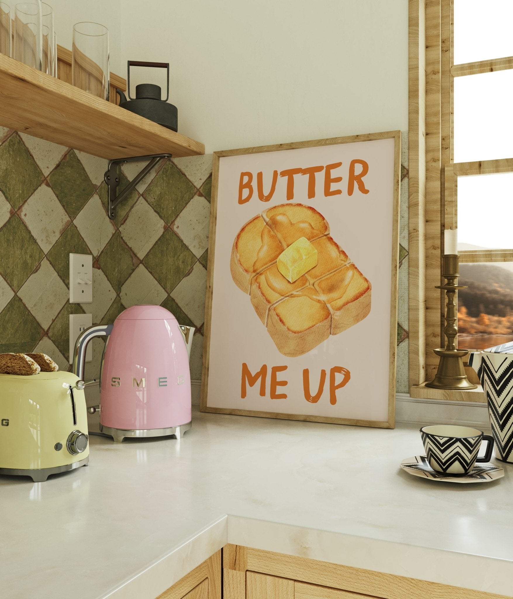 Butter Me Up Kitchen Print