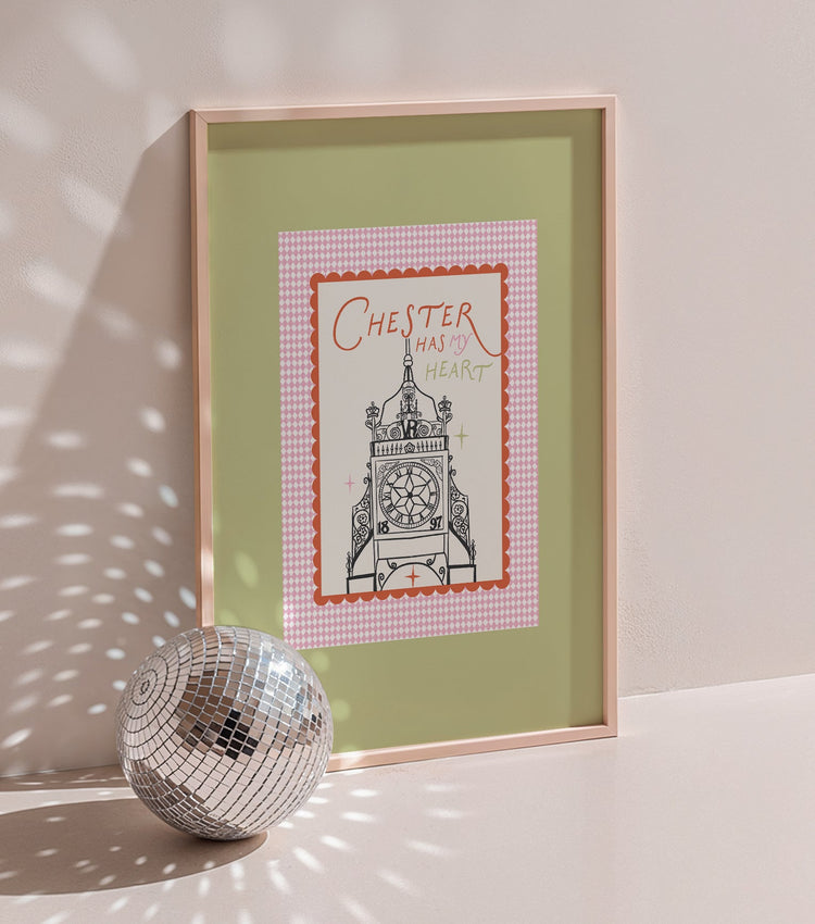 Chester Has My Heart Print