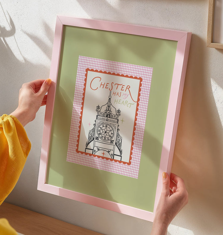 Chester Has My Heart Print