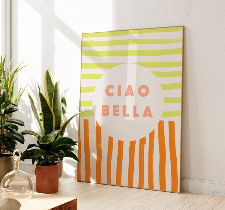 Ciao Bella Stripe Print