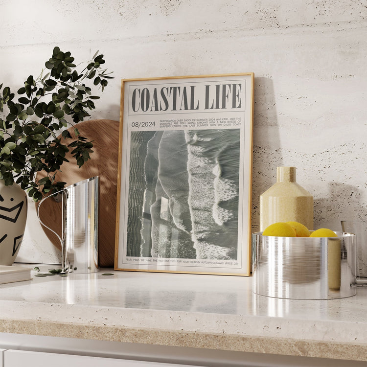 Coastal Beach Life Print