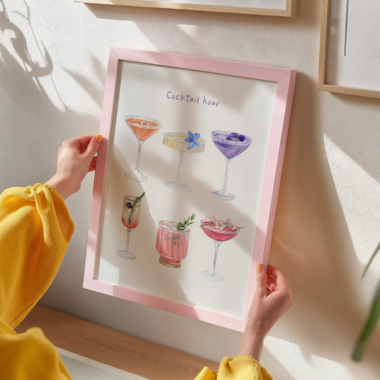 Cocktail Hour Aesthetic Print