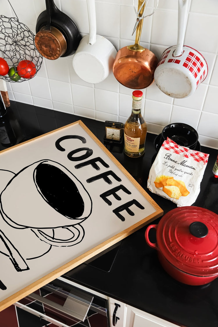 Coffee Please Kitchen Print