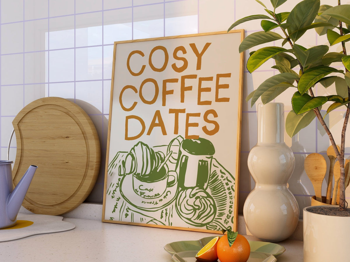 Cosy Coffee Dates Print