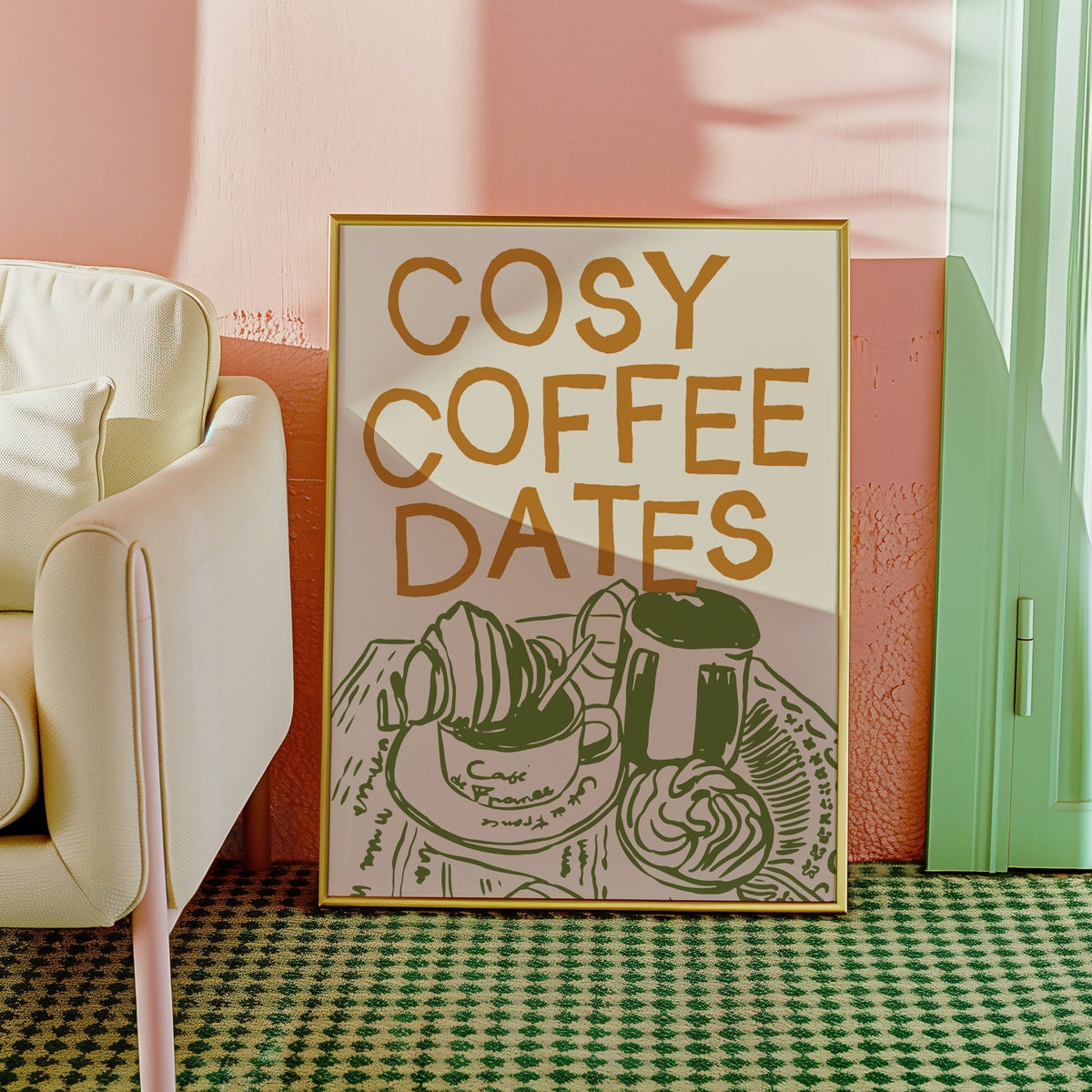 Cosy Coffee Dates Print