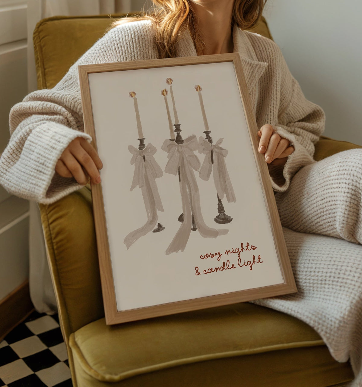 Cosy Nights & Candle Light Autumn Print
