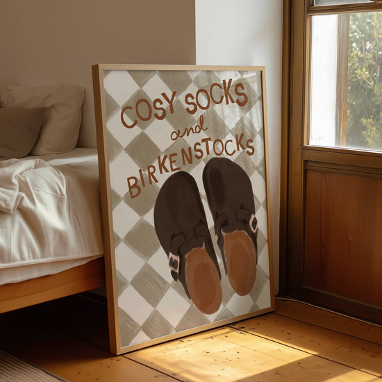 Cosy Socks Season Print