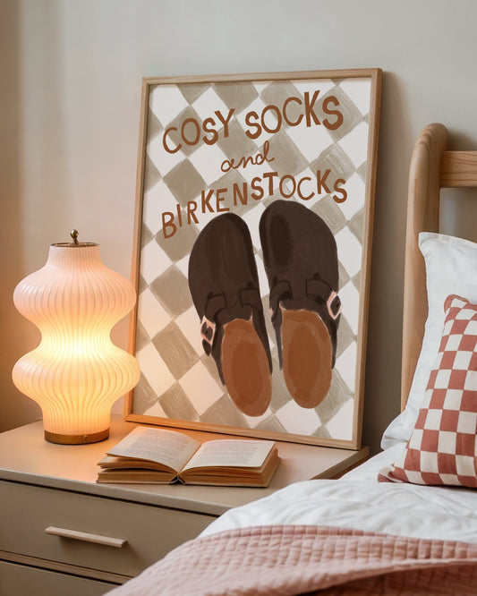 Cosy Socks Season Print