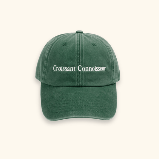 Croissant Connoisseur Cap - 100% Cotton Cap