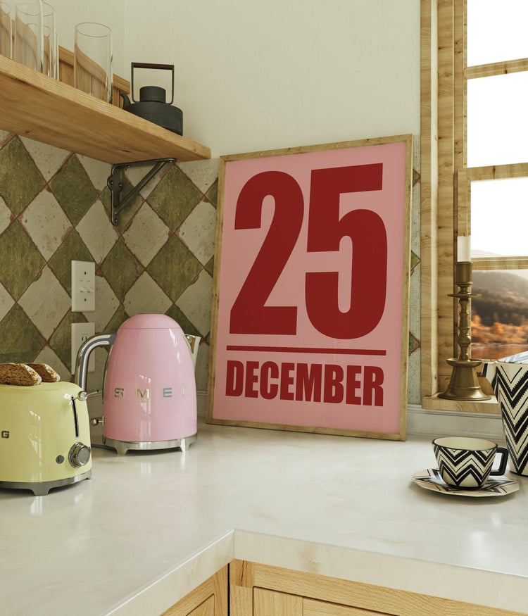 December 25 Christmas Print