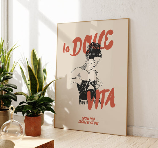 Dolce Vita Social Club Print