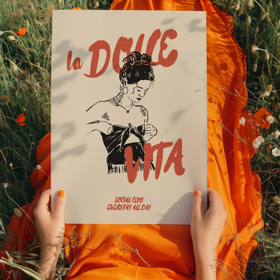 Dolce Vita Social Club Print