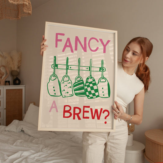 Fancy a Brew Kitchen Print