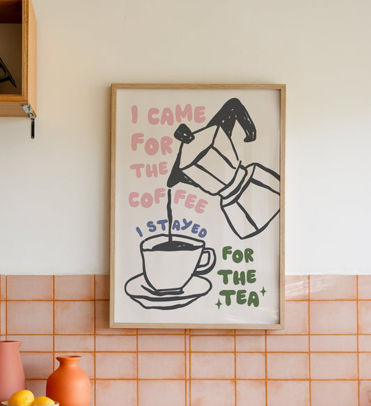 For the Tea Kitchen Print