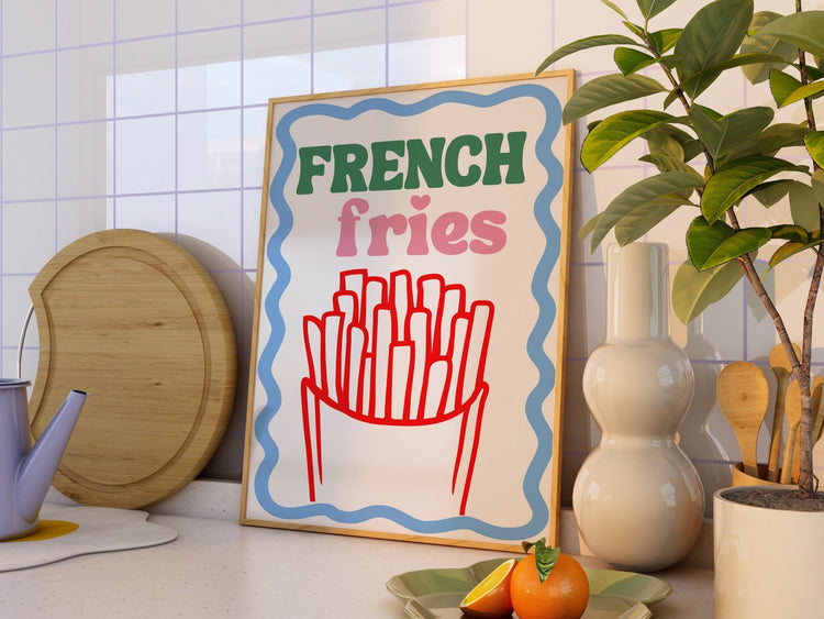 French Fries Print