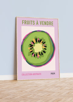 Fruits A Vendre Kitchen Print