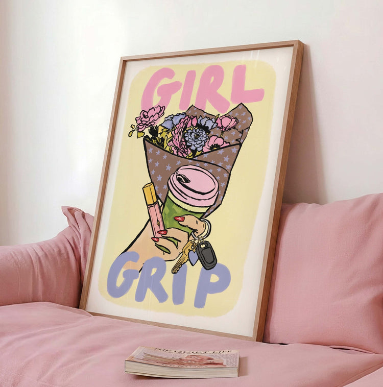 Girl Grip Print