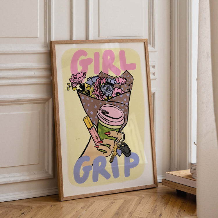 Girl Grip Print