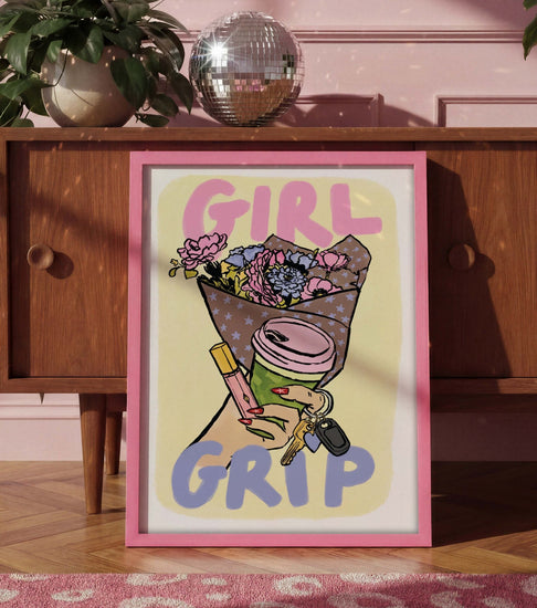 Girl Grip Print