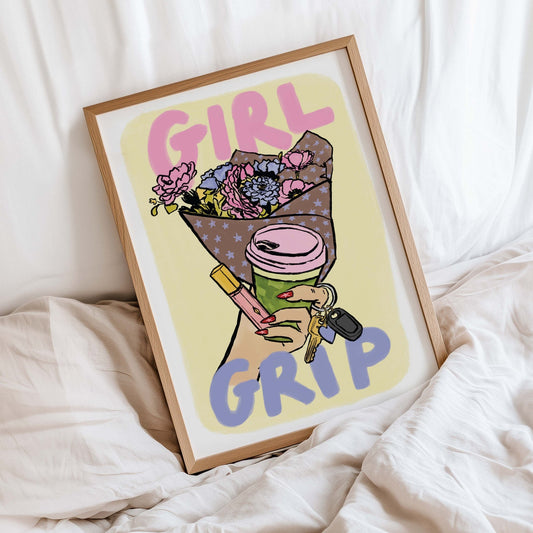 Girl Grip Print