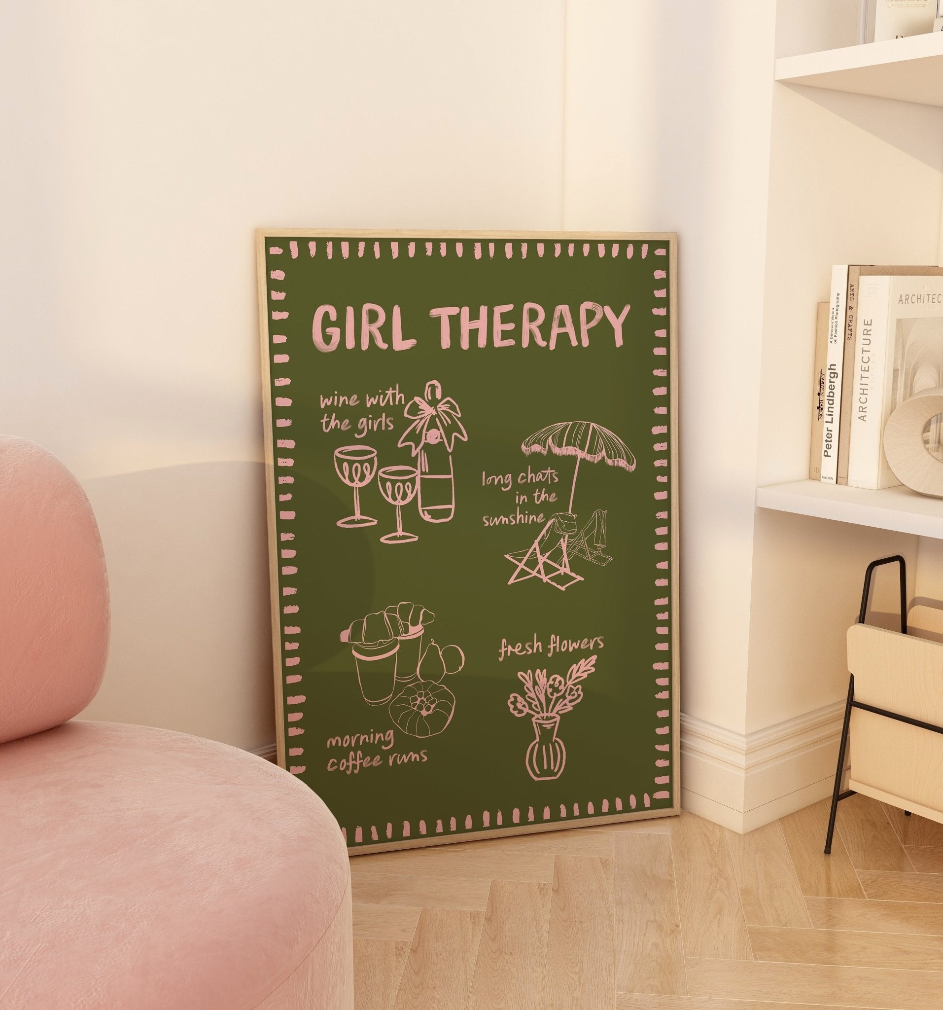 Girl Therapy Print