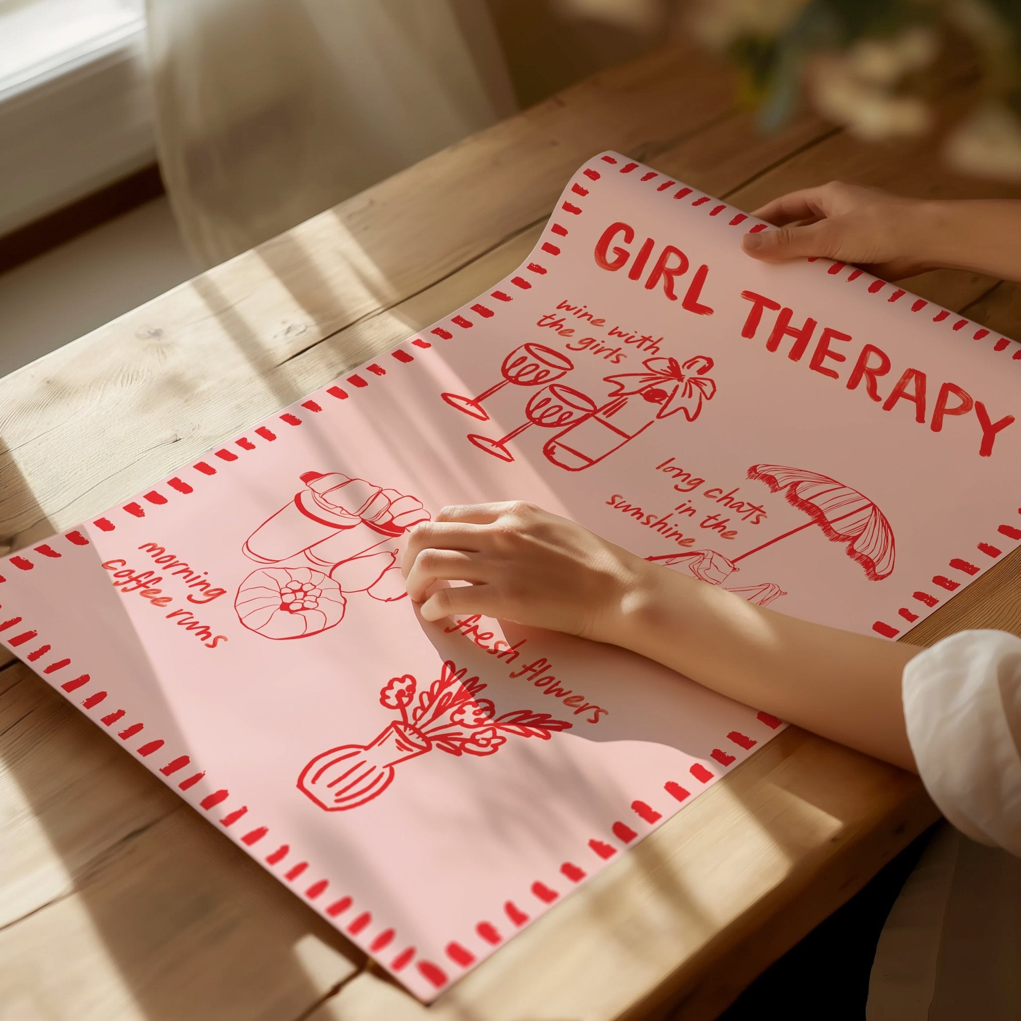 Girl Therapy Print