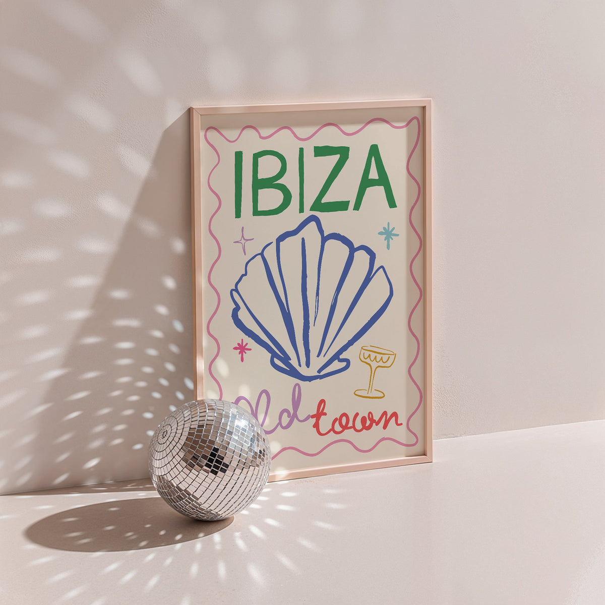 Ibiza Old Town Print