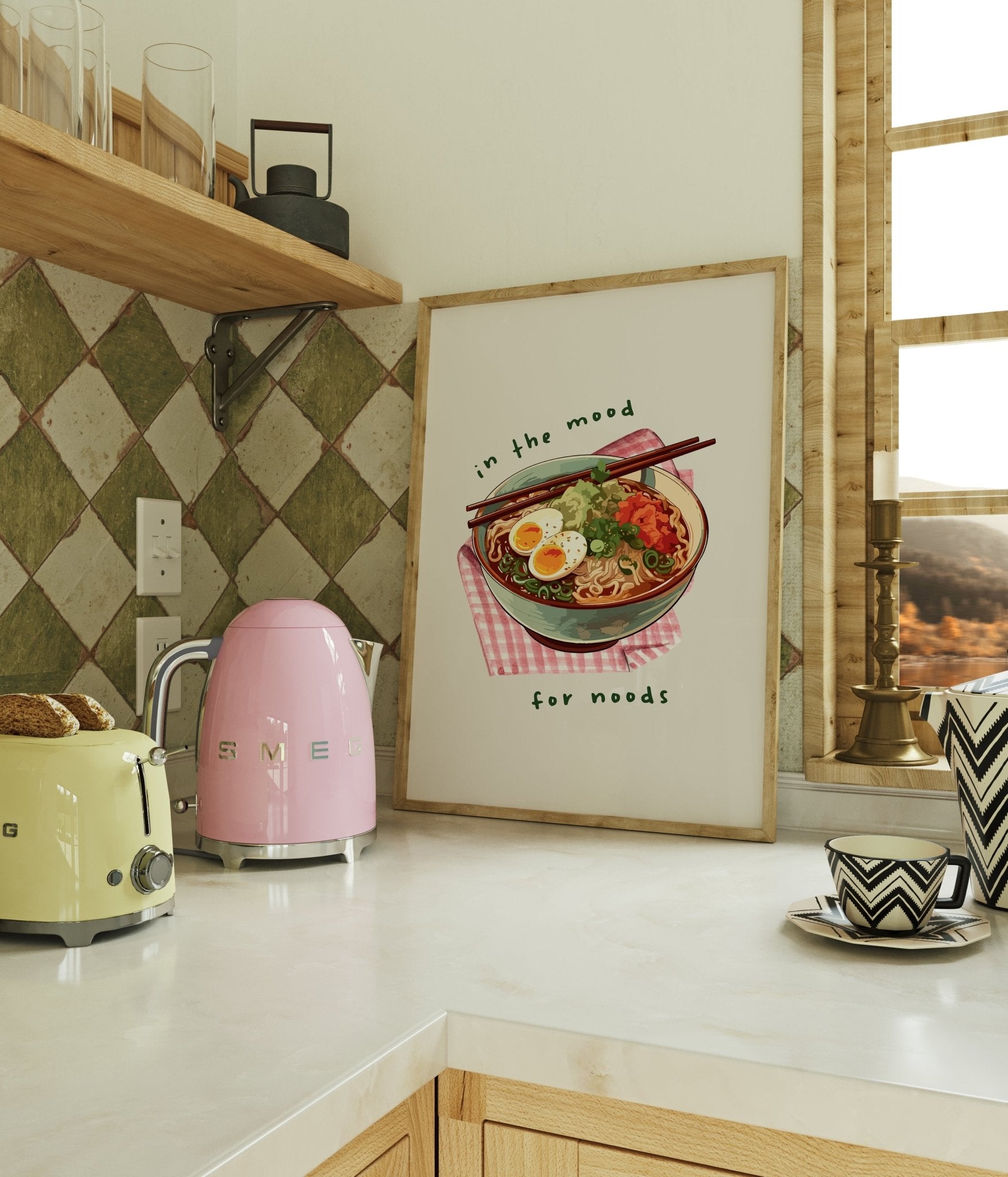 In The Mood for Noods Kitchen Print