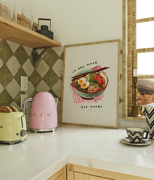 In The Mood for Noods Kitchen Print