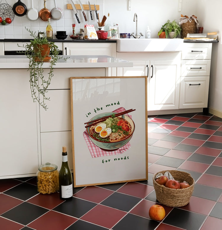 In The Mood for Noods Kitchen Print