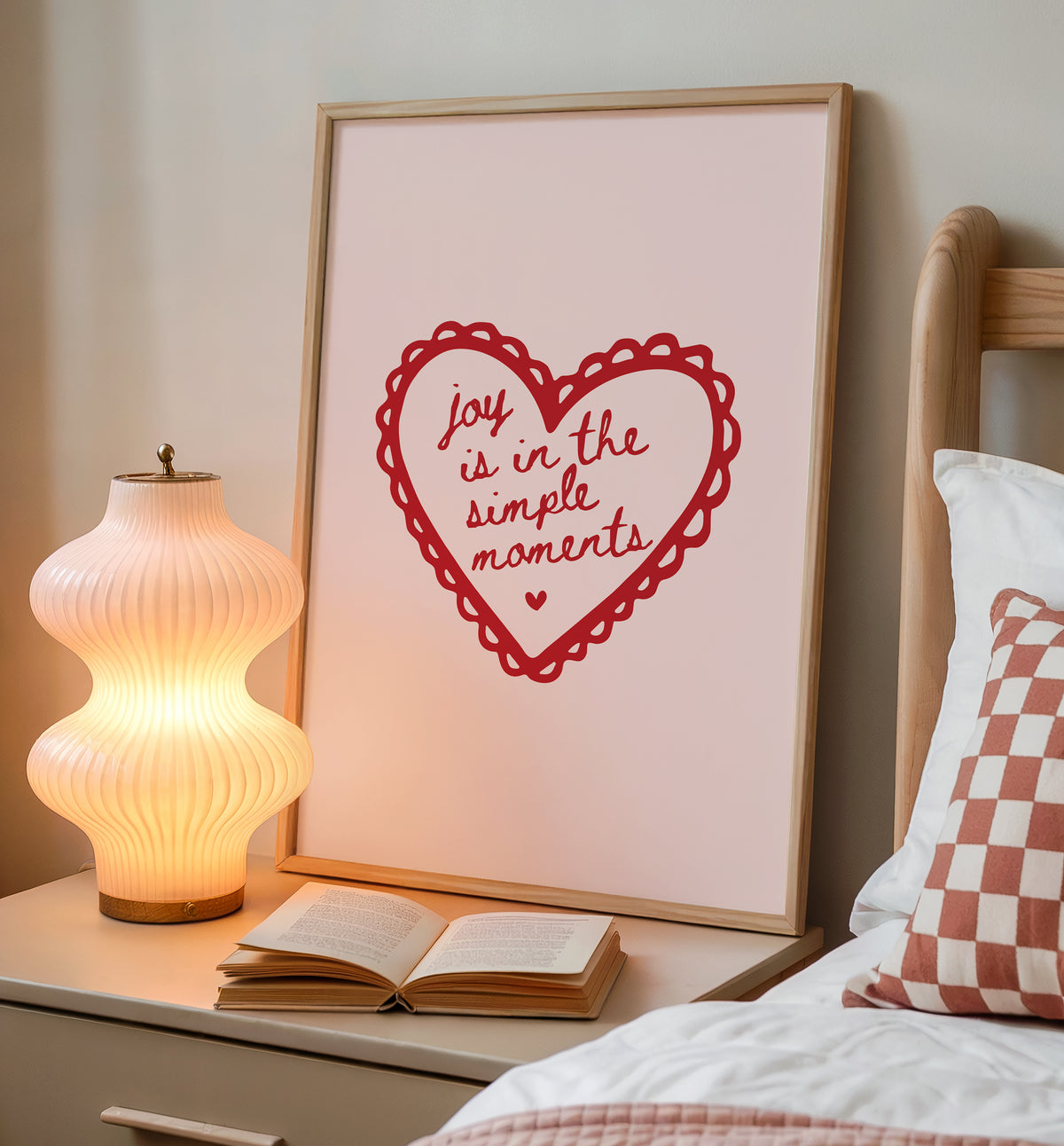 Joy is in the Simple Moments Print