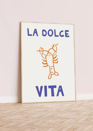 La Dolce Vita Lobster Print