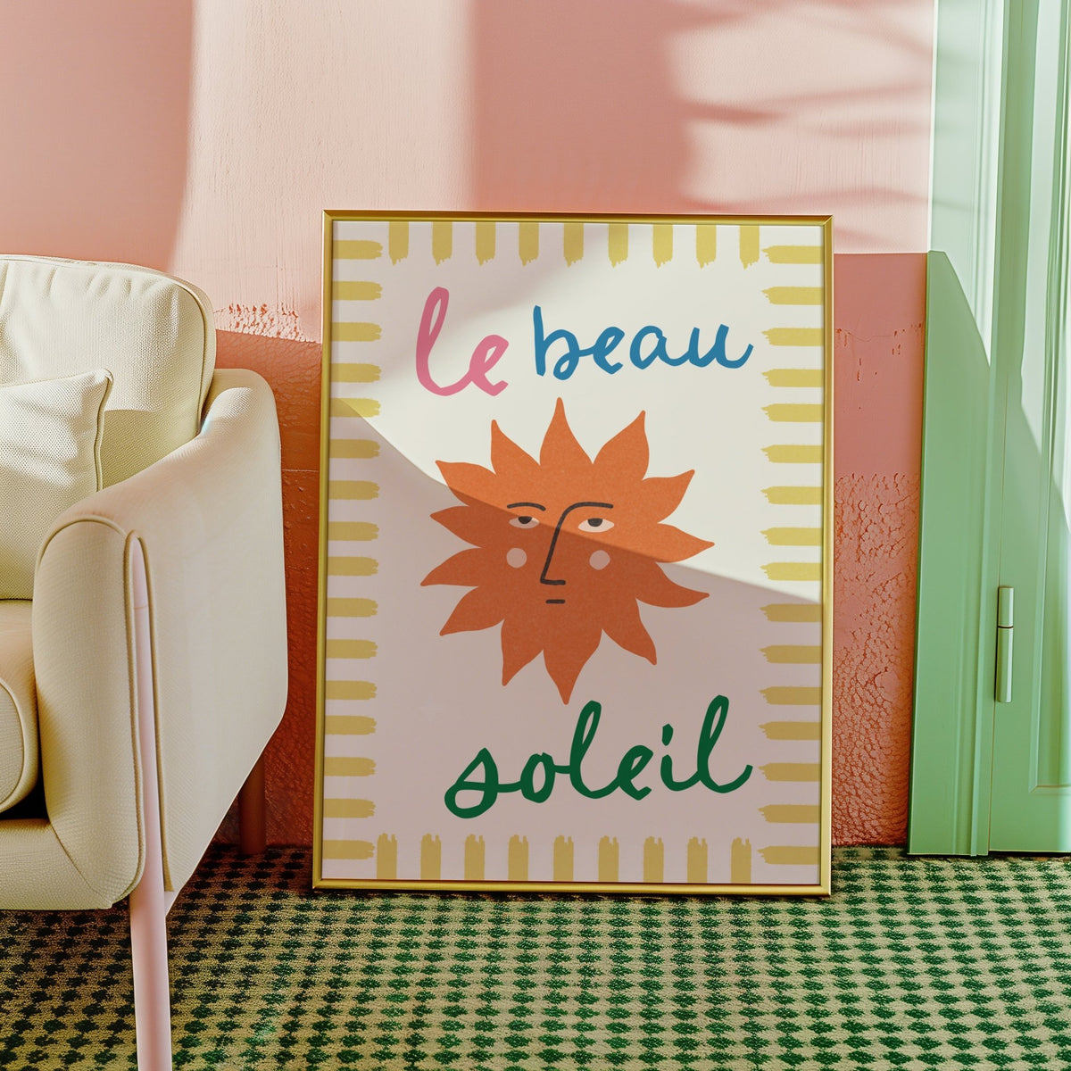Le Beau Soleil Summer Print
