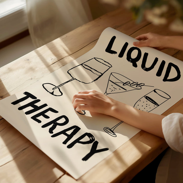 Liquid Therapy Kitchen Print