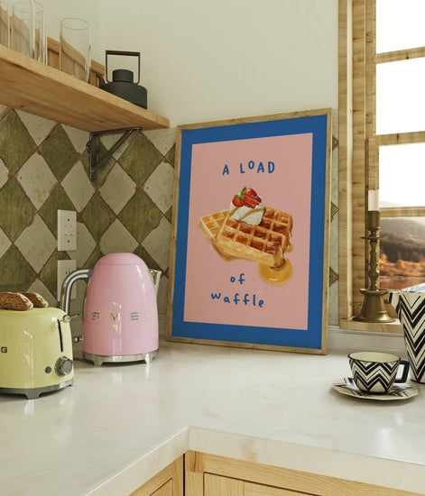 Load Of Waffle Kitchen Print