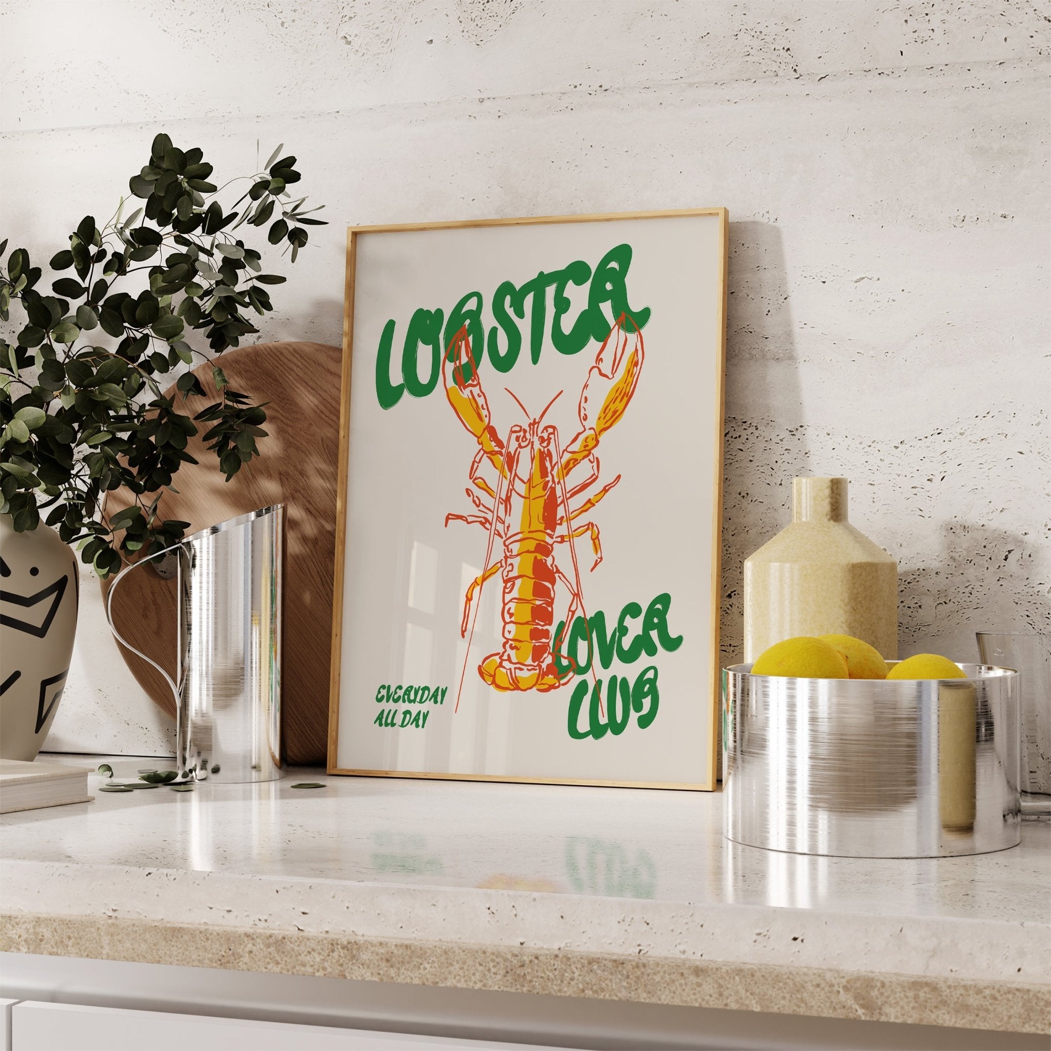 Lobster Lover Club Print